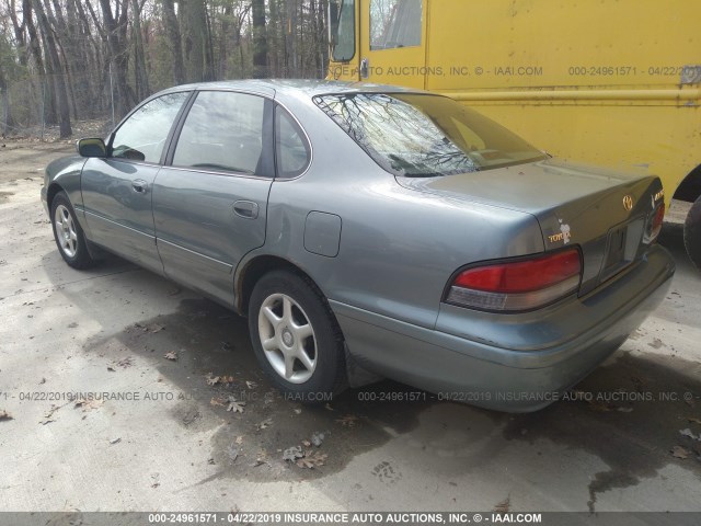 4T1BF12B2VU209974 - 1997 TOYOTA AVALON XL/XLS GRAY photo 3