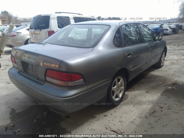 4T1BF12B2VU209974 - 1997 TOYOTA AVALON XL/XLS GRAY photo 4