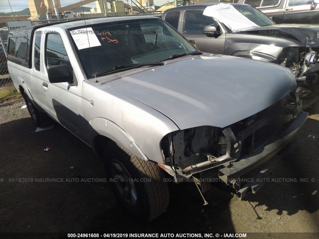 1N6DD26S11C399119 - 2001 NISSAN FRONTIER KING CAB XE SILVER photo 1