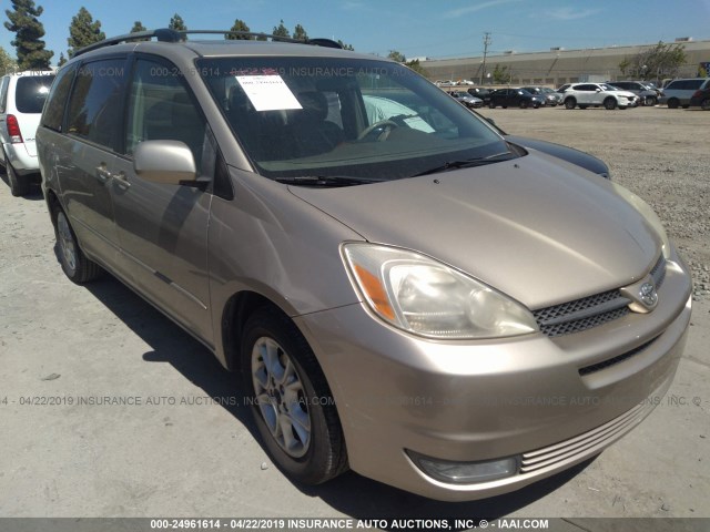 5TDZA22C75S261637 - 2005 TOYOTA SIENNA XLE/XLE LIMITED GOLD photo 1