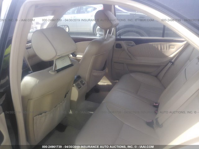 WDBJF70J22B443132 - 2002 MERCEDES-BENZ E 430 黑色 照片 8