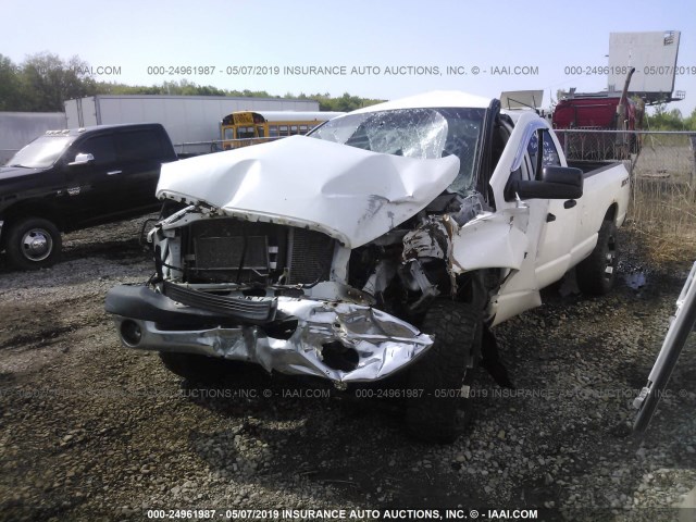 3D7KS28T29G502343 - 2009 DODGE RAM 2500 WHITE photo 2