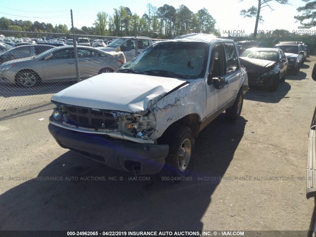 1FMZU63E7YZB47859 - 2000 FORD EXPLORER XLT WHITE photo 2