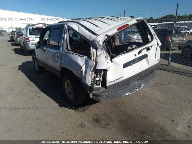 1FMZU63E7YZB47859 - 2000 FORD EXPLORER XLT WHITE photo 3