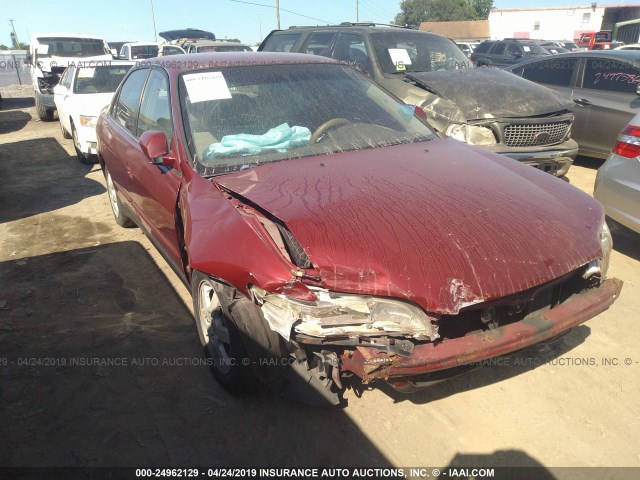 JHMCG5679YC020668 - 2000 HONDA ACCORD SE RED photo 1