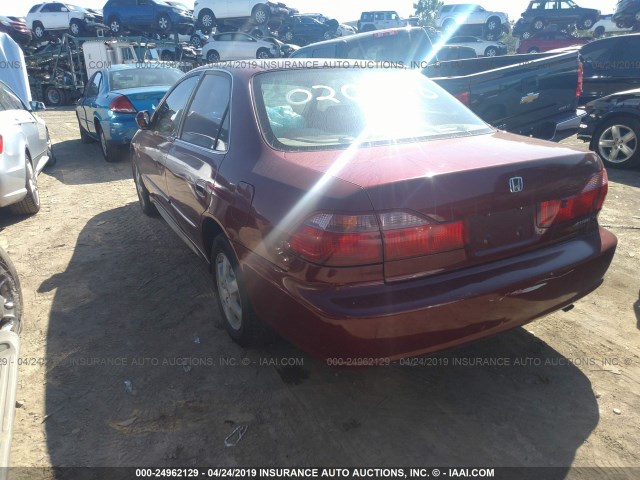 JHMCG5679YC020668 - 2000 HONDA ACCORD SE RED photo 3