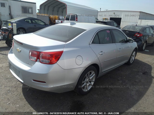 1G11C5SL0FU149289 - 2015 CHEVROLET MALIBU 1LT 银色 照片 4