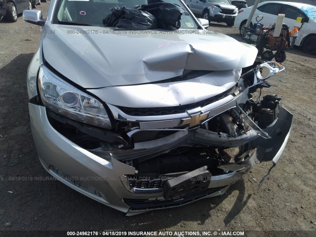 1G11C5SL0FU149289 - 2015 CHEVROLET MALIBU 1LT 银色 照片 6