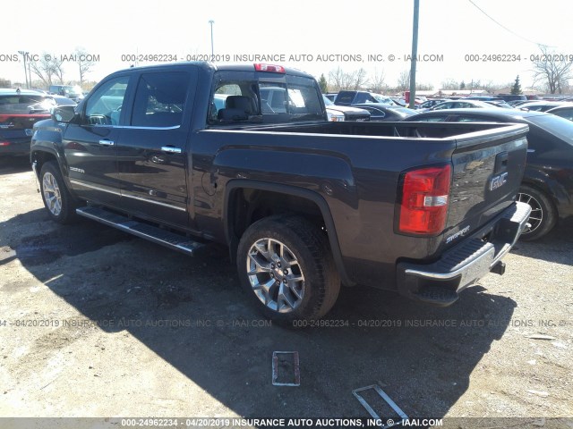 3GTU2VEC8FG148672 - 2015 GMC SIERRA K1500 SLT GRAY photo 3