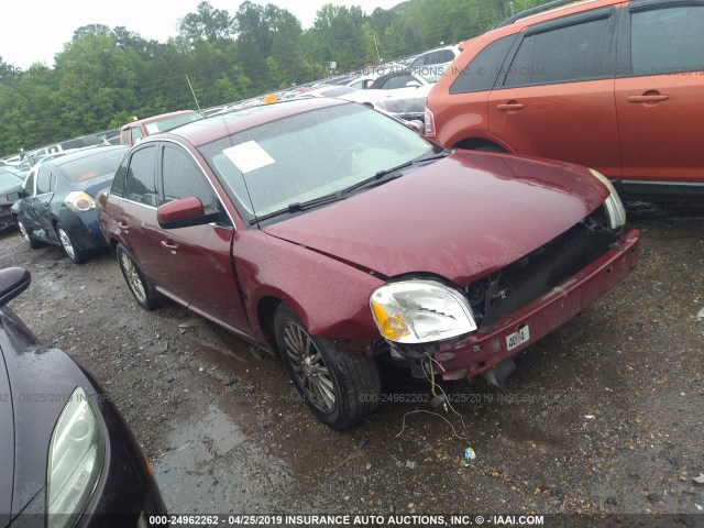 1MEHM42167G607976 - 2007 MERCURY MONTEGO PREMIER RED photo 1