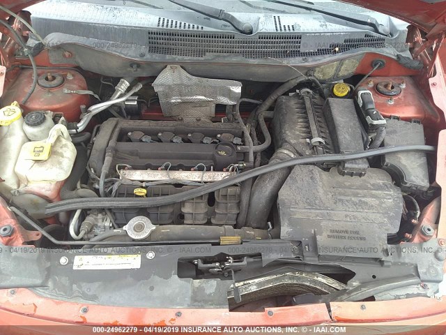 1B3HB48BX7D315600 - 2007 DODGE CALIBER SXT 橙色 照片 10