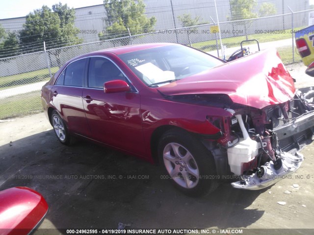 4T1BE46K39U369575 - 2009 TOYOTA CAMRY SE/LE/XLE RED photo 1