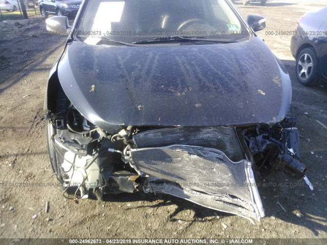 KM8JUCAC2DU581398 - 2013 HYUNDAI TUCSON GLS/LIMITED შავი ფოტო 6