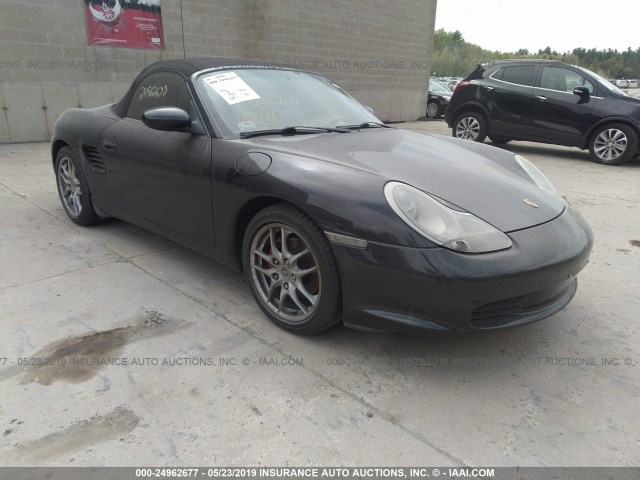 WP0CA29893U620356 - 2003 PORSCHE BOXSTER BLACK photo 1