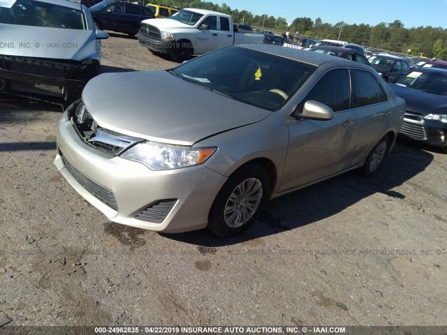 4T4BF1FK7ER365847 - 2014 TOYOTA CAMRY L/SE/LE/XLE 棕色 照片 2