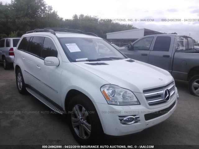 4JGBF22EX8A404758 - 2008 MERCEDES-BENZ GL 320 CDI WHITE photo 1