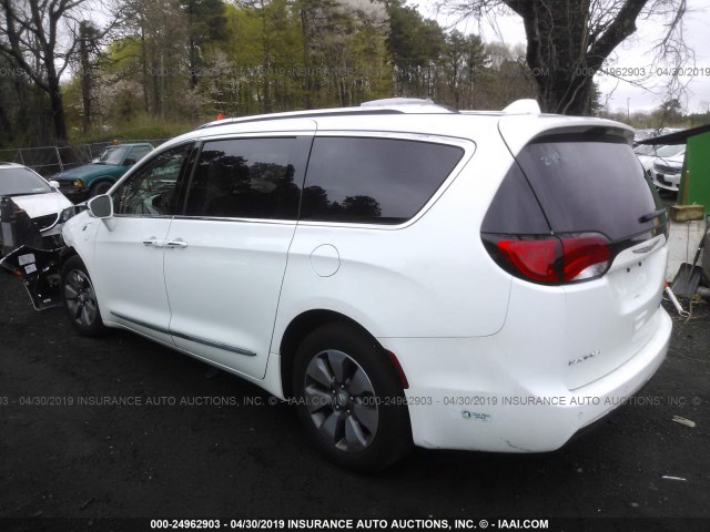 2C4RC1N78HR679673 - 2017 CHRYSLER PACIFICA EHYBRID PLATINUM WHITE photo 3