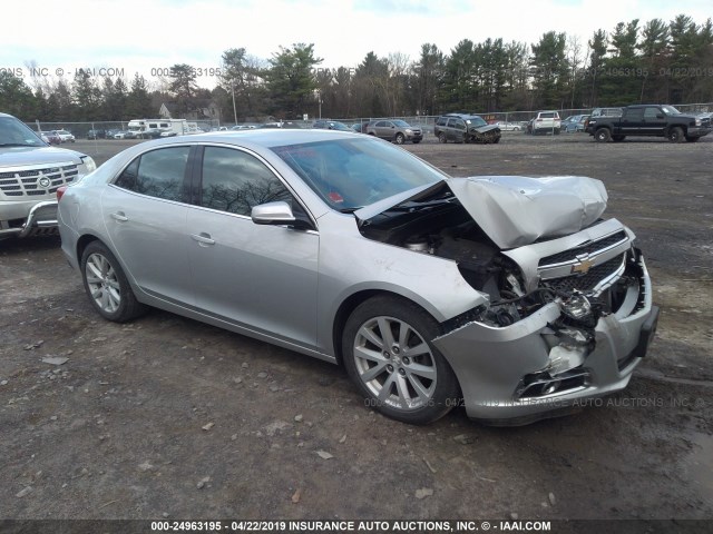 1G11E5SA6DF301134 - 2013 CHEVROLET MALIBU 2LT SILVER photo 1