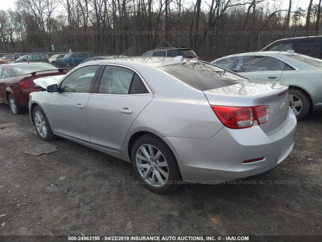 1G11E5SA6DF301134 - 2013 CHEVROLET MALIBU 2LT SILVER photo 3