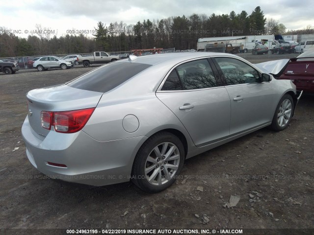 1G11E5SA6DF301134 - 2013 CHEVROLET MALIBU 2LT SILVER photo 4