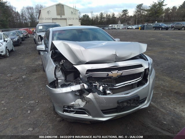 1G11E5SA6DF301134 - 2013 CHEVROLET MALIBU 2LT SILVER photo 6