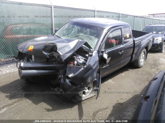 5TEUU4EN2AZ724548 - 2010 TOYOTA TACOMA ACCESS CAB Boz foto 2
