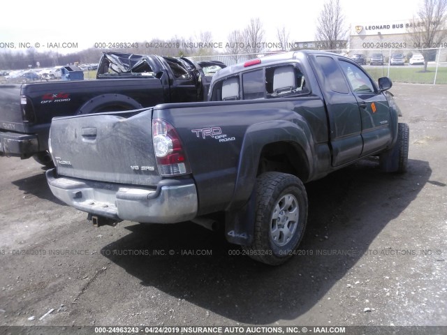 5TEUU4EN2AZ724548 - 2010 TOYOTA TACOMA ACCESS CAB Boz foto 4