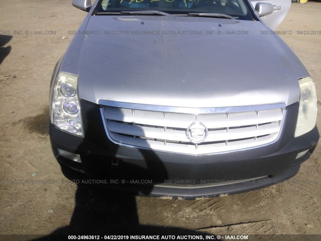 1G6DC67A650190486 - 2005 CADILLAC STS SILVER photo 6
