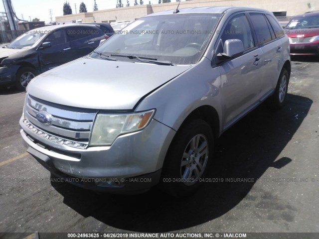 2FMDK38C48BB03536 - 2008 FORD EDGE SEL Champagne photo 2