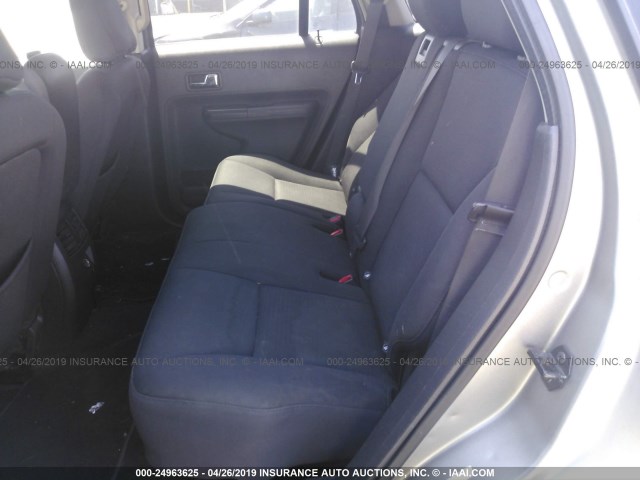 2FMDK38C48BB03536 - 2008 FORD EDGE SEL Champagne photo 8