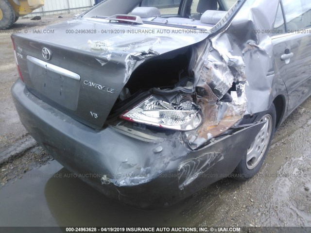4T1BF32KX3U554081 - 2003 TOYOTA CAMRY LE/XLE/SE GRAY photo 6