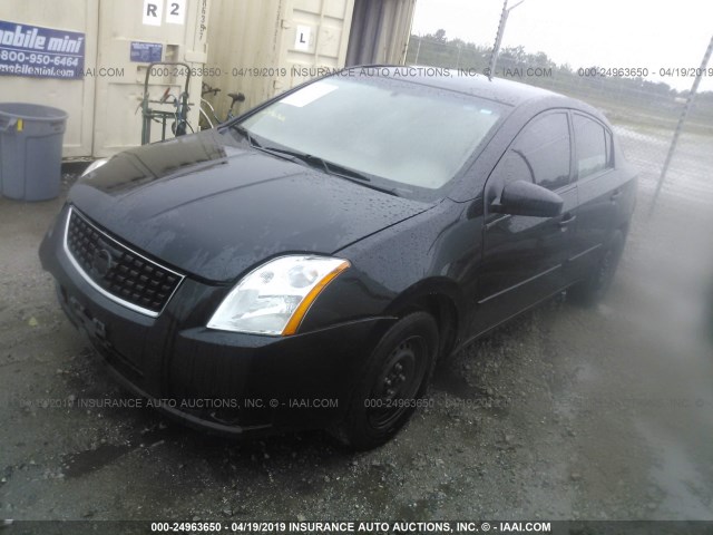 3N1AB61E39L619559 - 2009 NISSAN SENTRA 2.0/2.0S/2.0SL BLACK photo 2