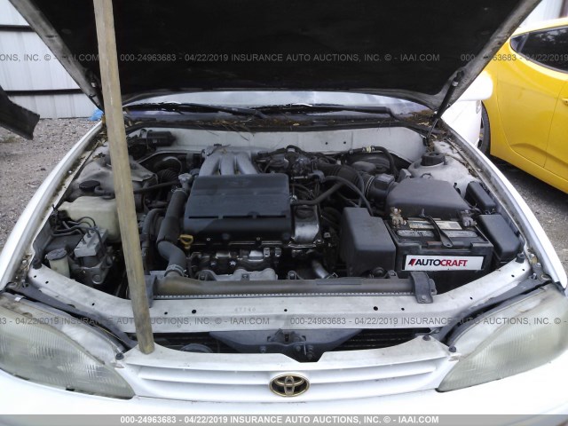 4T1GK13E4SU073689 - 1995 TOYOTA CAMRY XLE WHITE photo 10