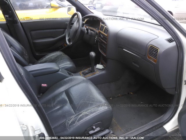 4T1GK13E4SU073689 - 1995 TOYOTA CAMRY XLE WHITE photo 5