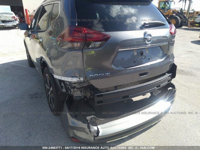 5N1AT2MT2KC774971 - 2019 NISSAN ROGUE S/SL/SV GRAY photo 6