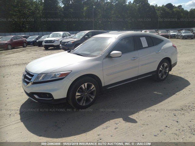 5J6TF1H55FL000417 - 2015 HONDA CROSSTOUR თეთრი ფოტო 2