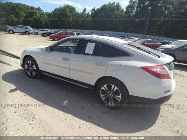 5J6TF1H55FL000417 - 2015 HONDA CROSSTOUR თეთრი ფოტო 3