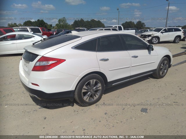 5J6TF1H55FL000417 - 2015 HONDA CROSSTOUR თეთრი ფოტო 4