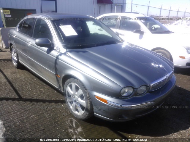 SAJEA51C94WD69729 - 2004 JAGUAR X-TYPE SILVER photo 1