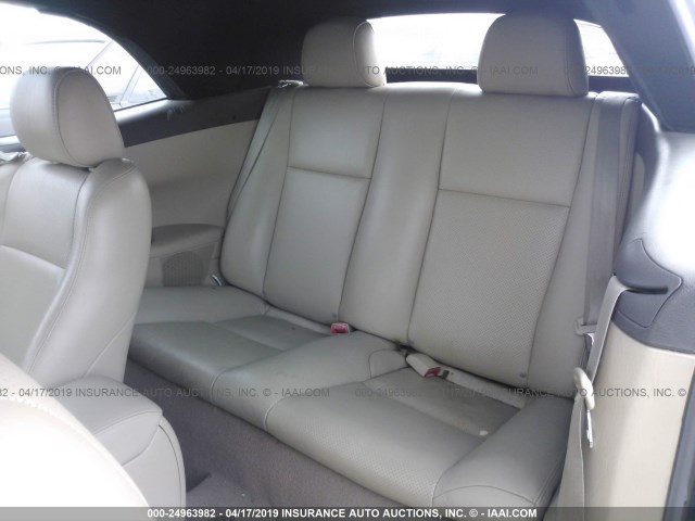 4T1FA38P46U104000 - 2006 TOYOTA CAMRY SOLARA SE/SLE BLACK photo 8