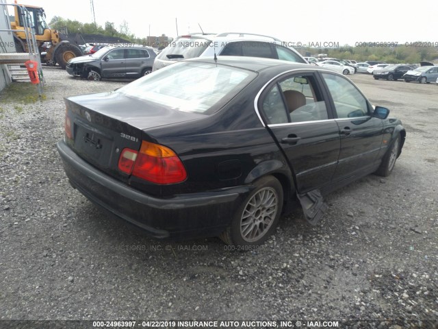 WBAAM5331XFR05248 - 1999 BMW 328 I AUTOMATIC BLACK photo 4