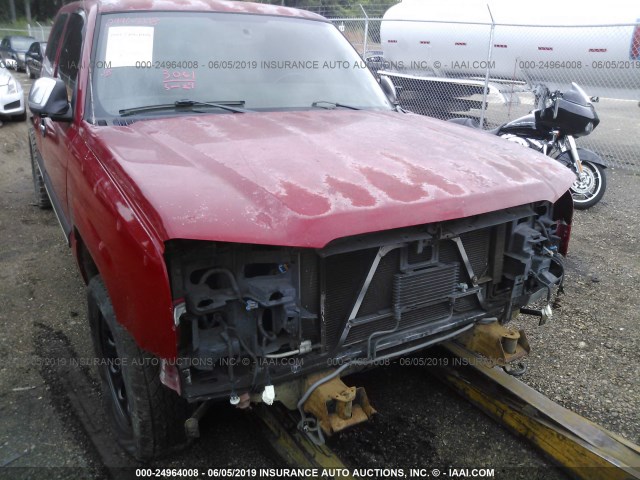 2GCEC19V541366435 - 2004 CHEVROLET SILVERADO RED photo 6