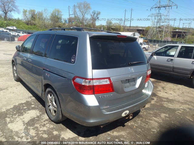 5FNRL38757B112757 - 2007 HONDA ODYSSEY EXL TAN photo 3