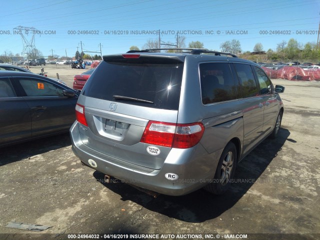 5FNRL38757B112757 - 2007 HONDA ODYSSEY EXL TAN photo 4