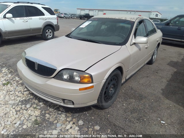 1LNHM87A21Y678879 - 2001 LINCOLN LS CREAM photo 2