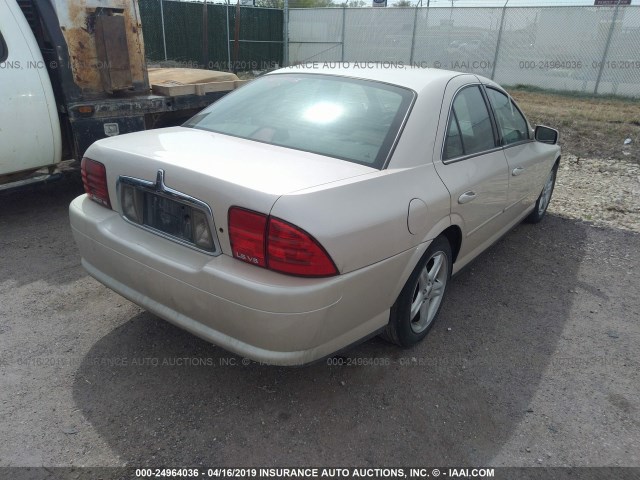 1LNHM87A21Y678879 - 2001 LINCOLN LS CREAM photo 4