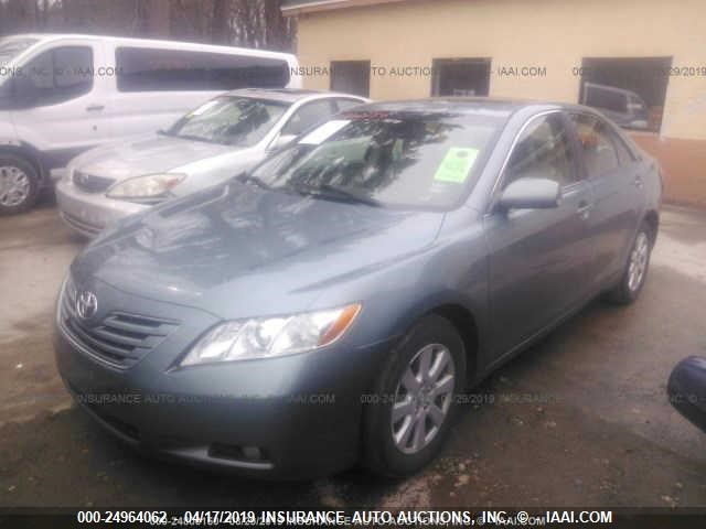 4T1BK46K69U596509 - 2009 TOYOTA CAMRY SE/LE/XLE GREEN photo 2