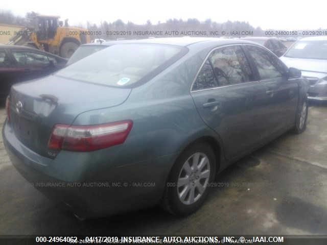 4T1BK46K69U596509 - 2009 TOYOTA CAMRY SE/LE/XLE GREEN photo 4