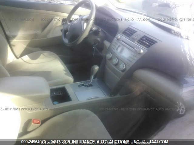 4T1BE46K18U261535 - 2008 TOYOTA CAMRY CE/LE/XLE/SE GOLD photo 5