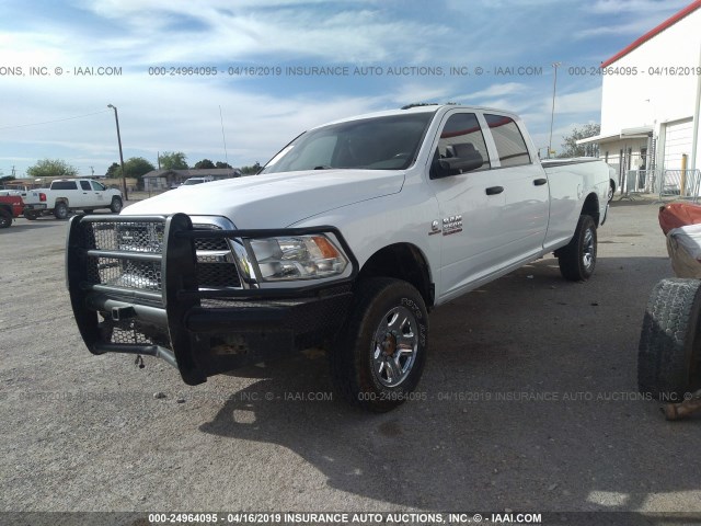 3C6UR5HLXHG503715 - 2017 RAM 2500 ST WHITE photo 2